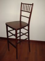 Bistro chair/wooden round chair