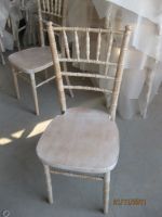 2013 new wooden washed white chiavari chair