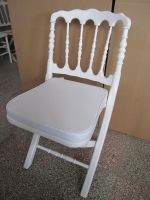 Ivory folding napoleon chair manufacture