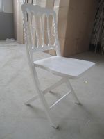 wedding wood folding napoleon chair