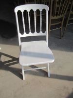 Folding lime wash chiavari chairs