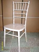 Banquet washed white chiavari chair