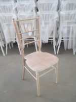 Banquet white brush chiavari chair