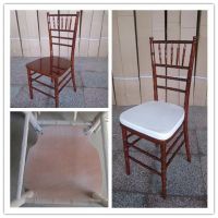 Brown chivari chair