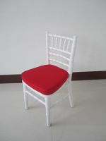 Red chiavari chair