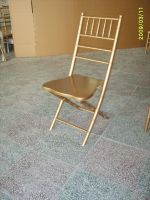 Gold chivari chair