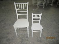 white washed chiavari chair