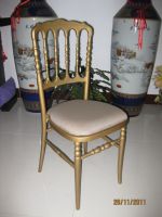 gray color napoleon chair