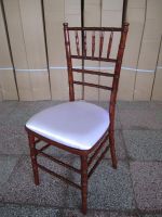 Wood chiavari chairs