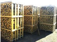Firewood from oak, ash (hardwood) and beech