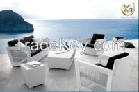 Outdoor furniture white garden set 2014