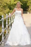 One shoulder Strap Wedding Gowns RE13077