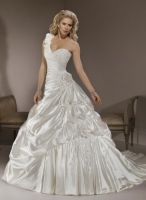 One shoulder Wedding Gowns RE13055