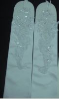 Lace Beads Bridal Glove REG08