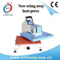 Small size swing away heat press transfer printing machine