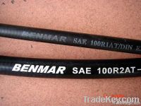 Steel wire braid hydraulic hose SAE 100 R2 AT/DIN EN 853 2SN