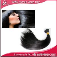 100% virgin Brazilian human hair weaving best hair