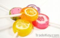 Fruit slices lollipop