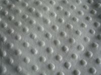 Dot Pattern Super-soft Short Plush Texile Sofa Fabric Polyester