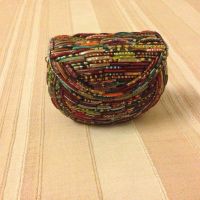 handcrafted glass bangle clutch