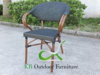 Outdoor Fabric Chair Textilene Cafe Chair Restaurant Chair