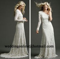 Top quality lace wedding dress