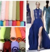 100% silk fabric fashion dress for women chiffon fabric