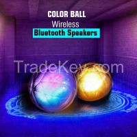 Color Ball Bluetooth Speaker LED Magic Speapker