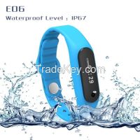 IP67 Touch screen E06 Bluetooth Smart wristband