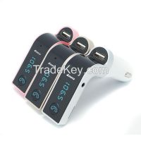 4-in-1 CAR G7 FM Transmitter Bluetooth , TF Music Player USB Car Charger Bluetooth FM Transmitter