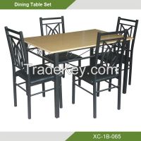 Home furniture-Cheap retangle wood dinning table XC-1B-065