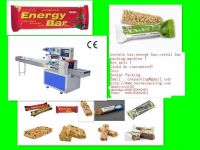 Cereal bar  packing machine