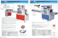 Automatic horizontal ice cream lolly packing machine