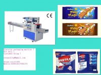 Pillow sachet biscuits sealing Machine with date printer