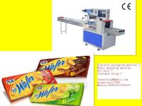 Wafer biscuits packing Machine  with date printer