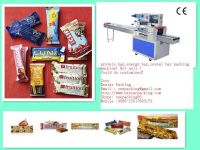 High speed 3-side-seal pouch snack bar wrapping Machine