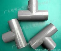 Industrial PVC PP tee for Electroplating Factories