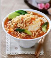 Egg noodle soup