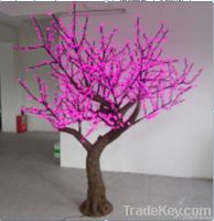 led cherry tree light with pink color