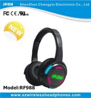 new design wireless silent disco headphone