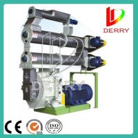 Low energy poultry feed pellet machine