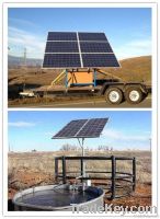 Solar PV water pumping Solar-powered pump