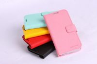 PU Leather Case Wallet Cover for Sumsung Galaxy S4 I9500