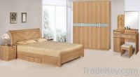 pvc mirrored bedroom furniture made in China (300839)