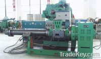 Cold feed rubber extruder