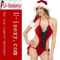 Deluxe Teddy Christmas Holiday lingerie for women hot