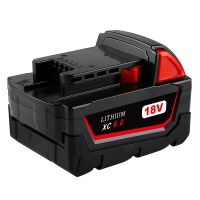 Milwaukee M18 Rechargeable Cordless Power Tool Battery Replacement Lithium-Ion Batteries