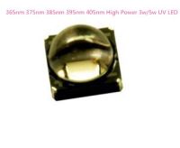 365-405 nm 3/5W High Power Ultraviolet/UV LED Light Emitting Diodes for printing,curing,detection