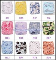 Various Pure Colors and Cute Patterns Reusable Baby Cloth Diapers