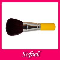 Sofeel top quality goat hair powder makeup brush with purple handle